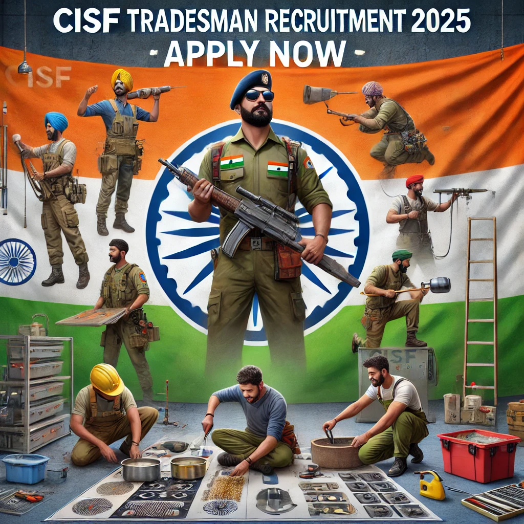 -CISF-Tradesman-Recruitment-2025