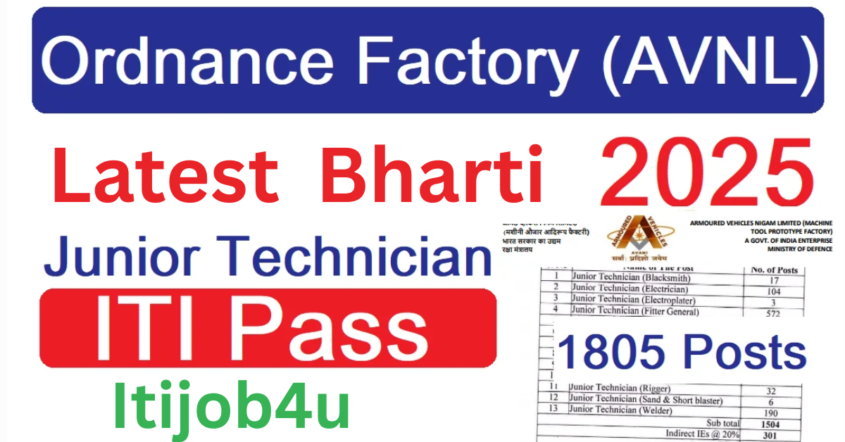 AVNL Junior Technician