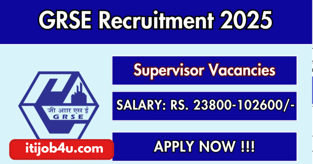 GRSE Recruitment 2025