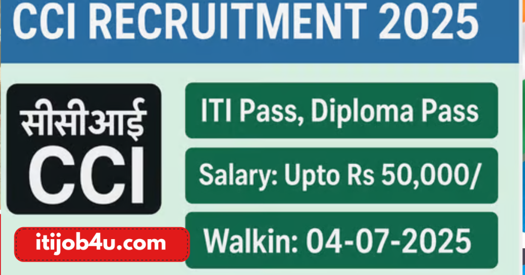 Cement factory ITI pass Recruitment 2025