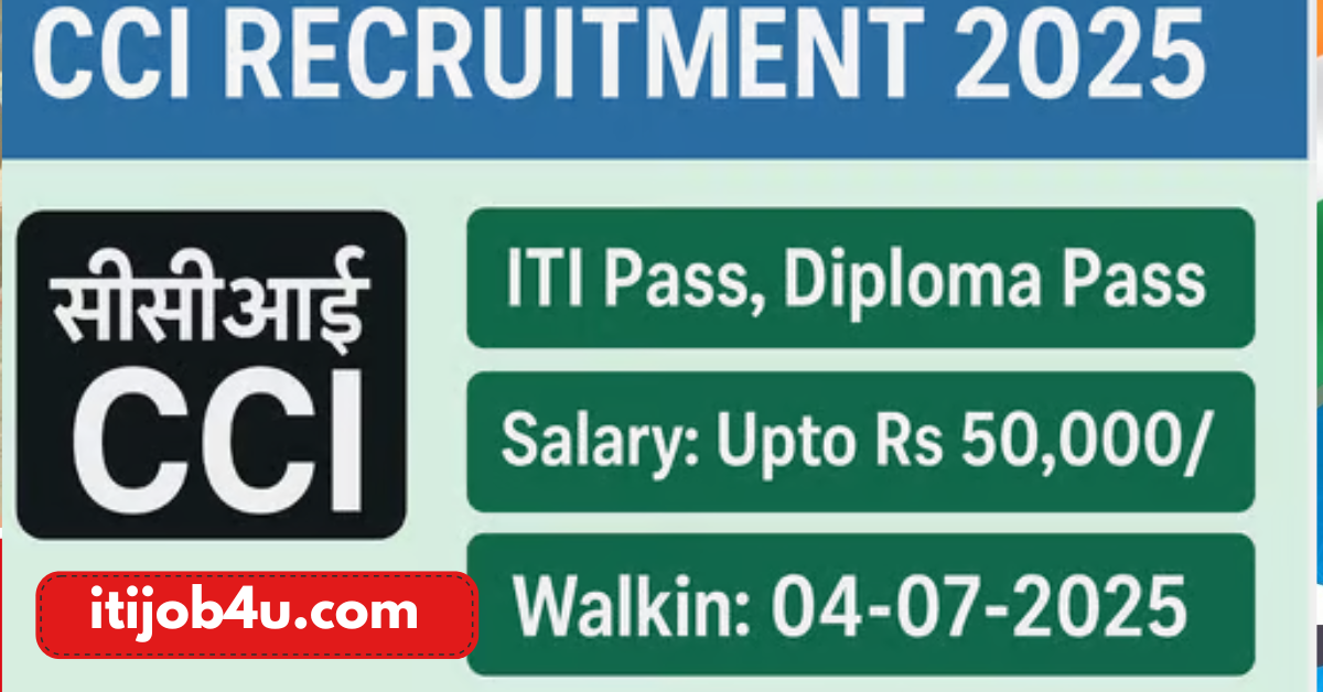 Cement factory ITI pass Recruitment 2025