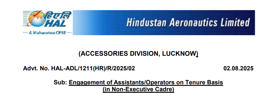 HAL ITI Recruitment 2025