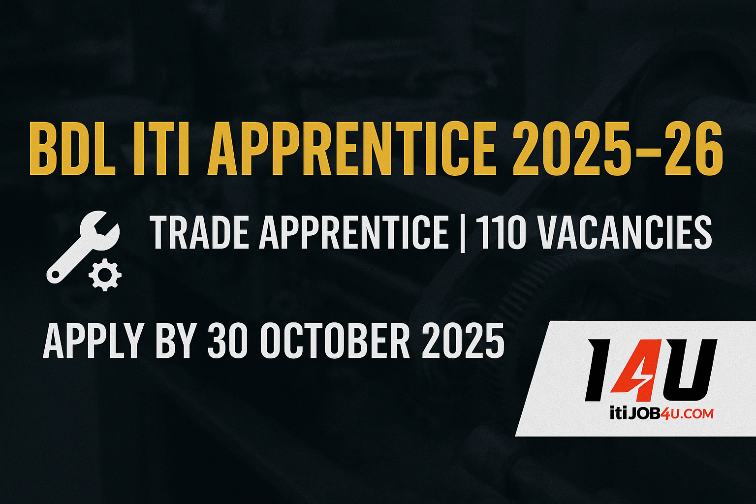 BDL ITI Apprentice