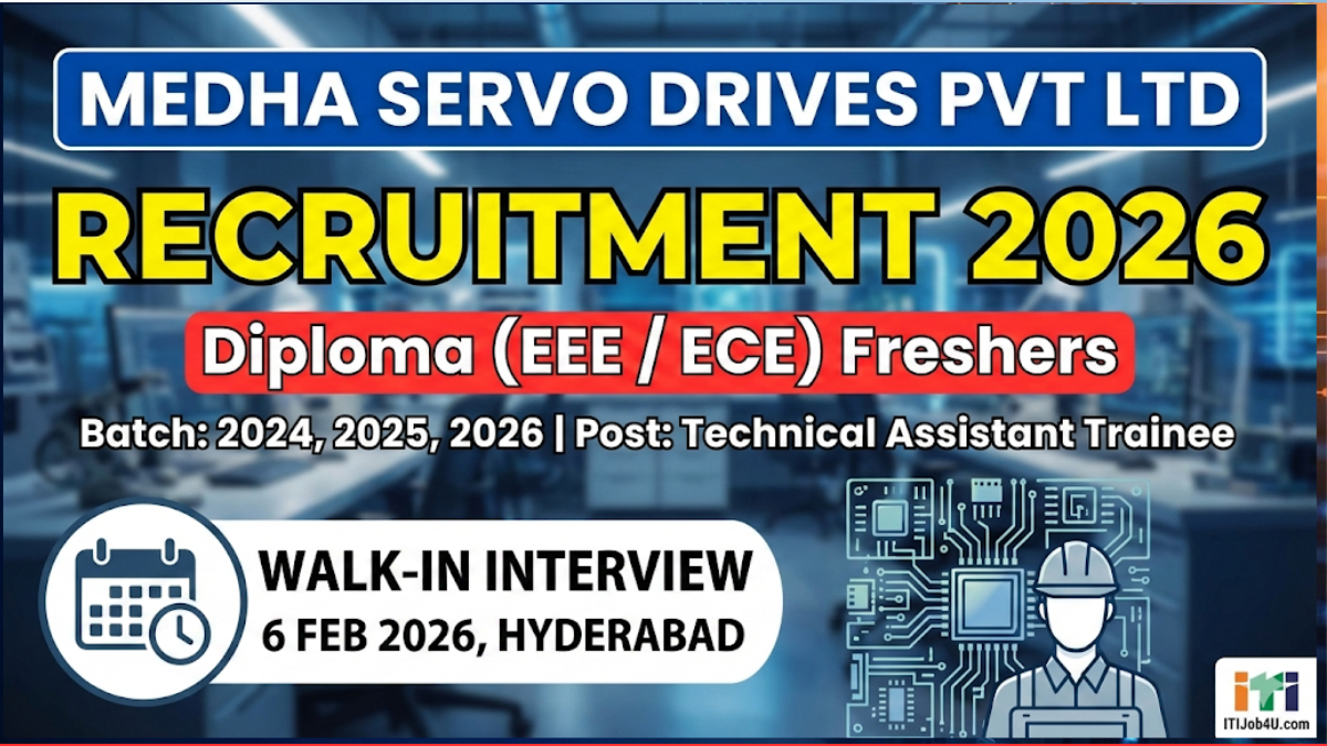 Medha Technician Recruitment 2026
