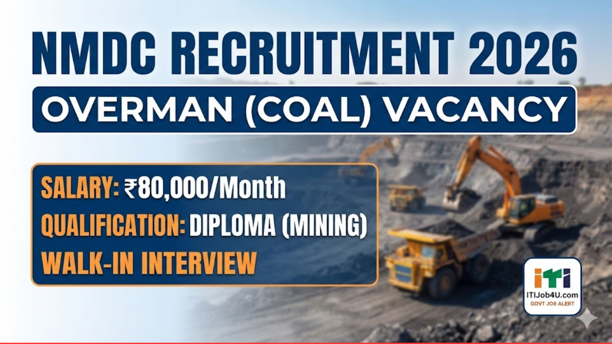 NMDC Recruitment 2026